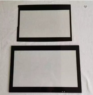 Revêtement ultra clair de l'AR de verre trempé optique avec le cadre d'impression blanc d'écran en soie
