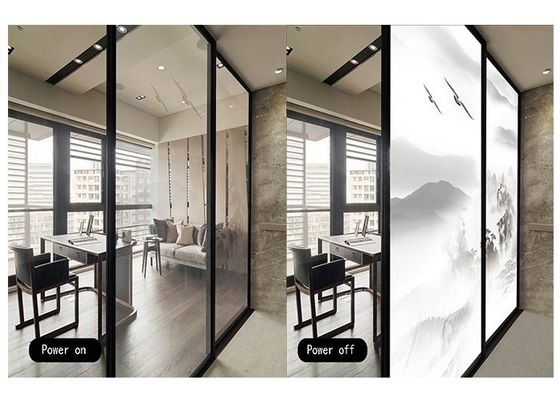 Smart Glass permutable électronique de PDLC pour la porte coulissante en verre d'intimité