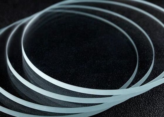 le bas fer AR Glas durci par revêtement de 3mm a poli le bord rond