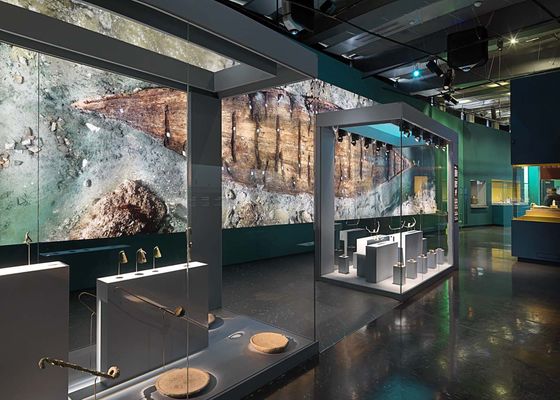preuve d'éclat de 8mm bloquant la prévention UV en verre pour l'affichage de musée
