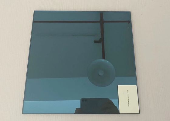 le polycarbonate bleu teinté par 8mm feuilleté des feuilles de verre résistant aux chocs