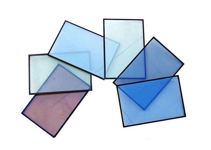 Le bas-e double coloré a glacé le verre isolé pour le mur rideau de construction