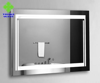 Wall Mounted Frameless Silver Wall Mirror Superior Corrosion Resistance